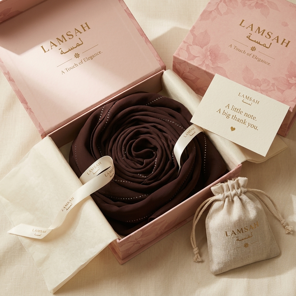 Qahwa in LAMSAH gift packaging