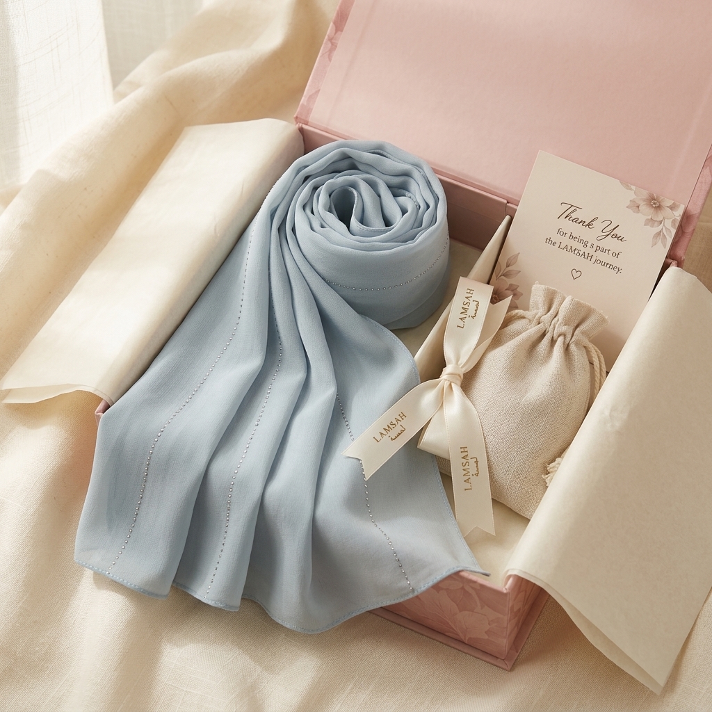 Thalj in LAMSAH gift packaging