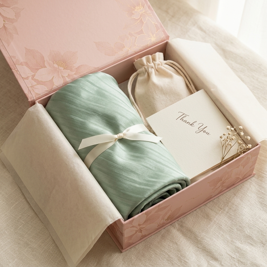 Firdous in LAMSAH gift packaging