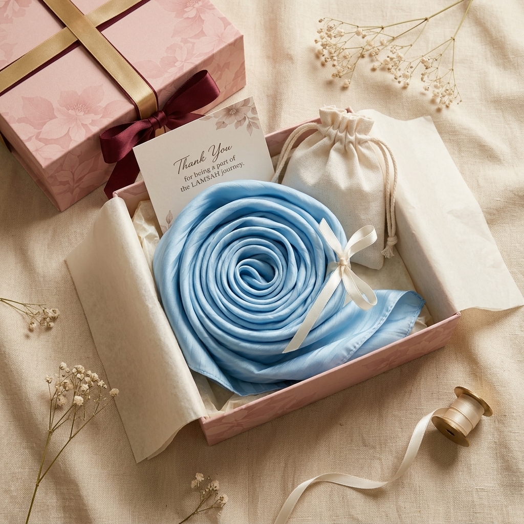 Samawi in LAMSAH gift packaging