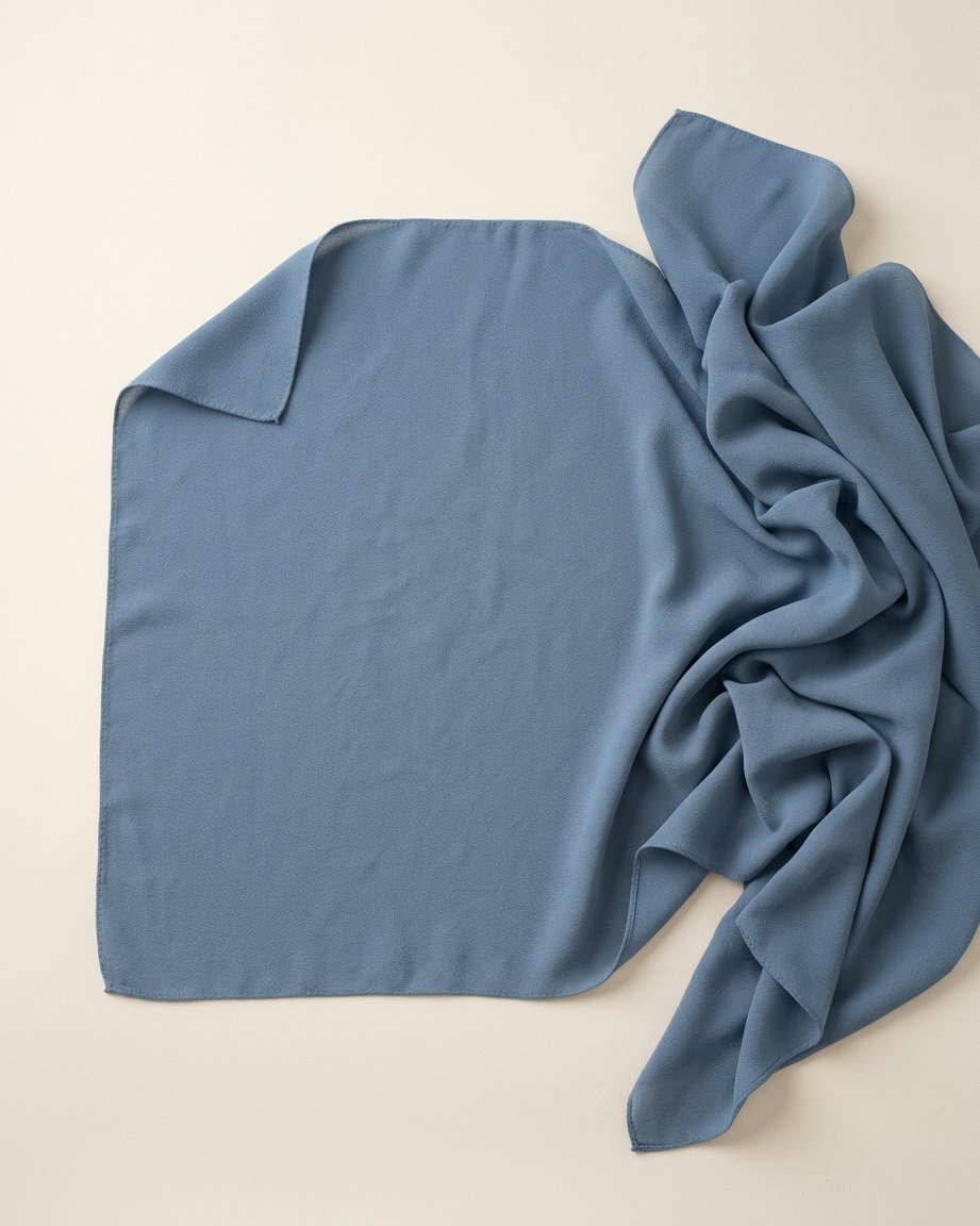 LAMSAH Hijab hijab in Steel Blue