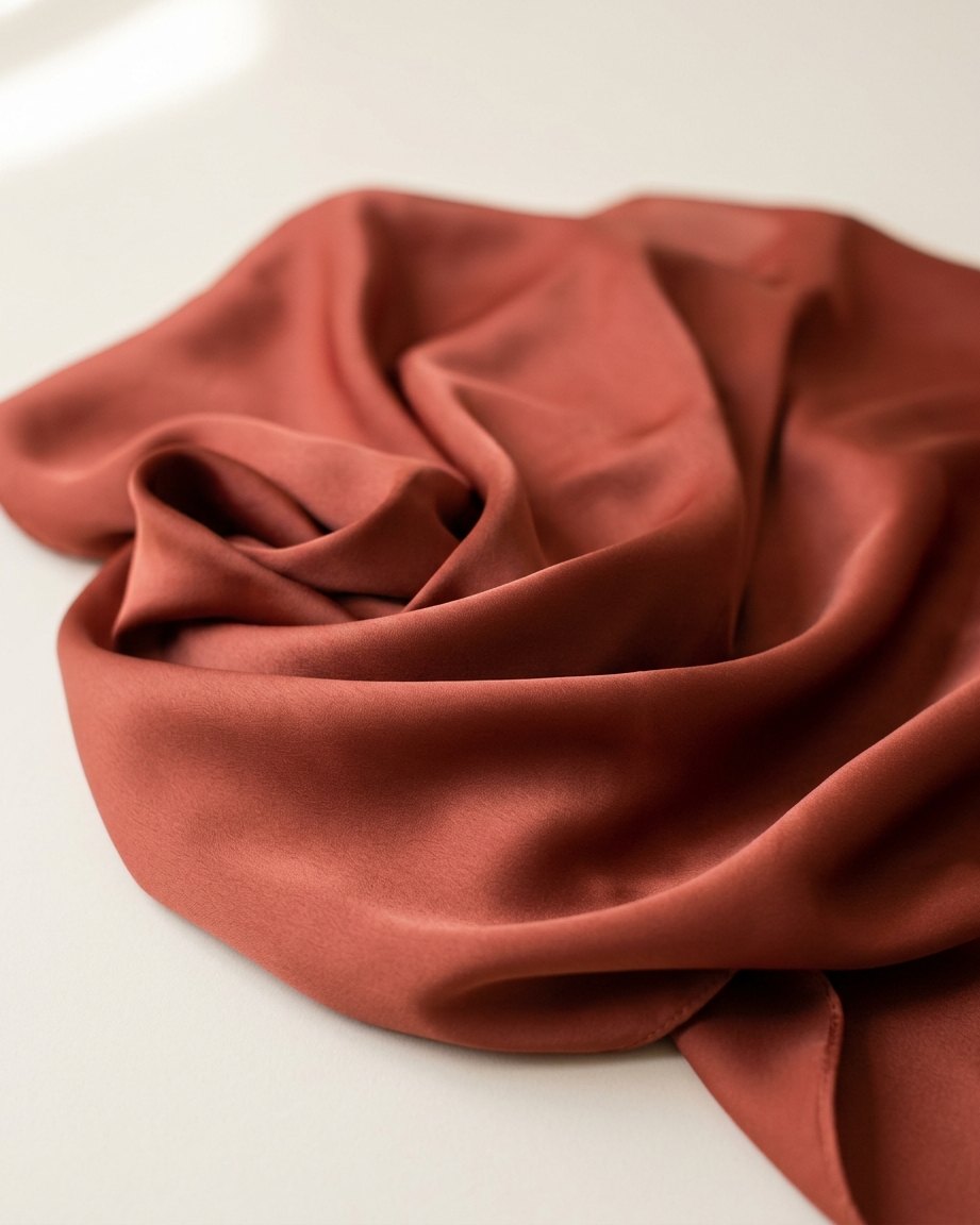 LAMSAH Hijab hijab in Terracotta Red